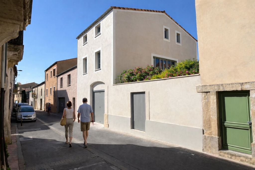 PROJET DE SURELEVATION ET CREATION D'UNE HABITATION